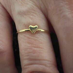 Beautiful Mini Heart Ring.